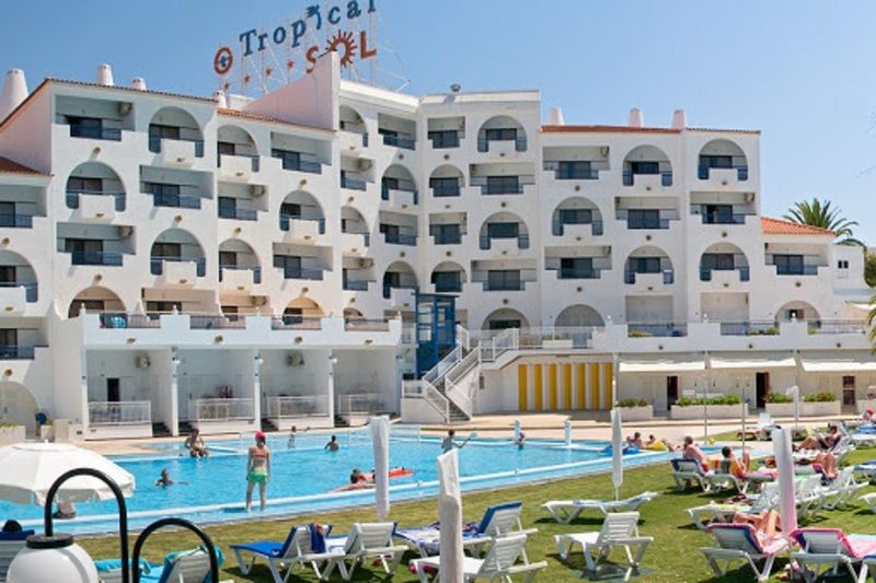 Tropical Sol Aparthotel Albufeira Exteriör bild