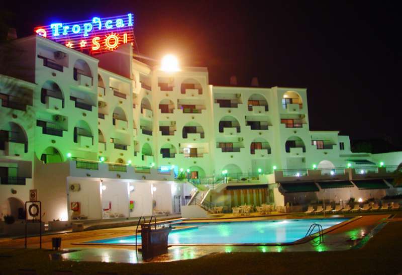 Tropical Sol Aparthotel Albufeira Exteriör bild
