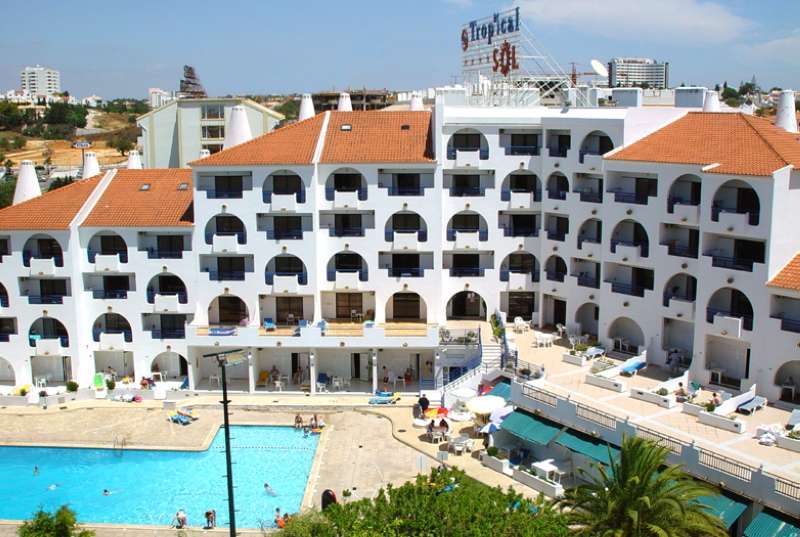 Tropical Sol Aparthotel Albufeira Exteriör bild
